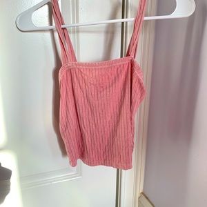 American eagle soft and sexy rib crop top